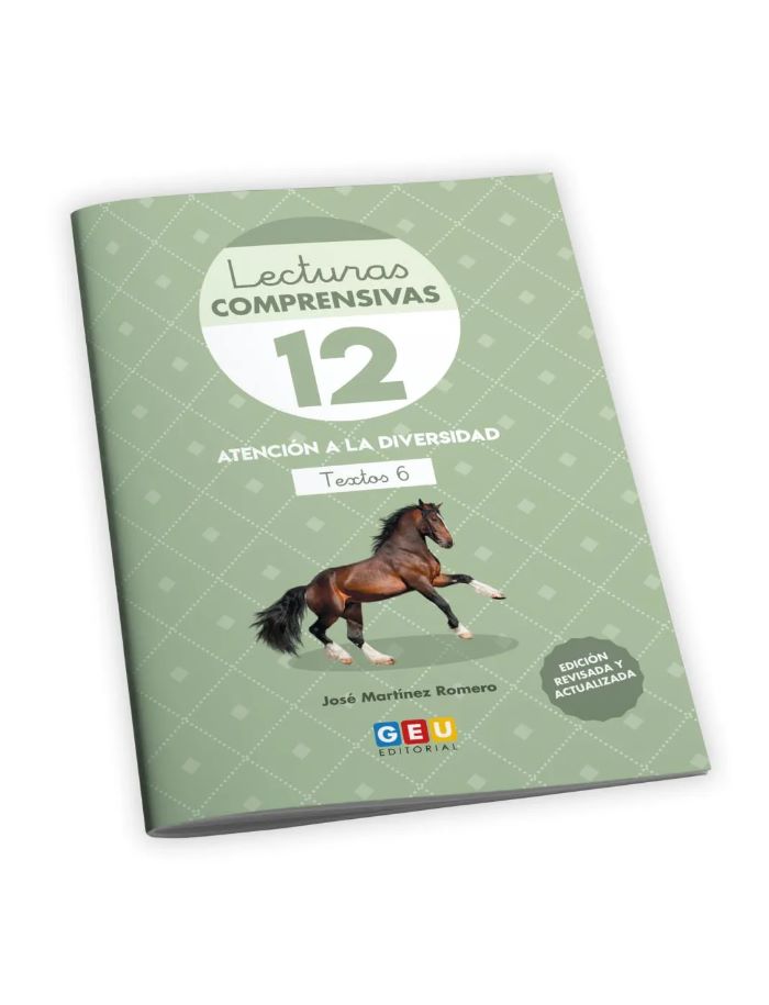 cuaderno 12 de Lecturas comprensivas forma parte de una colección de 21 cuadernos dedicados a comprensión lectora. Este cuaderno, junto con el 10 y el 11 son el apoyo idóneo para alumnos de 3º de Primaria.
